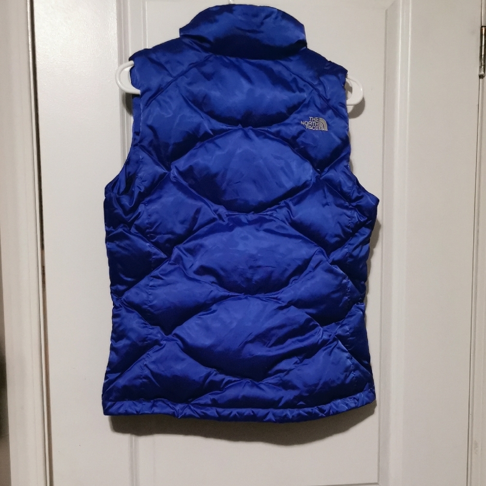 The‎ North Face Down Womens Royal Blue Quilted Vest - Picture 4 of 8